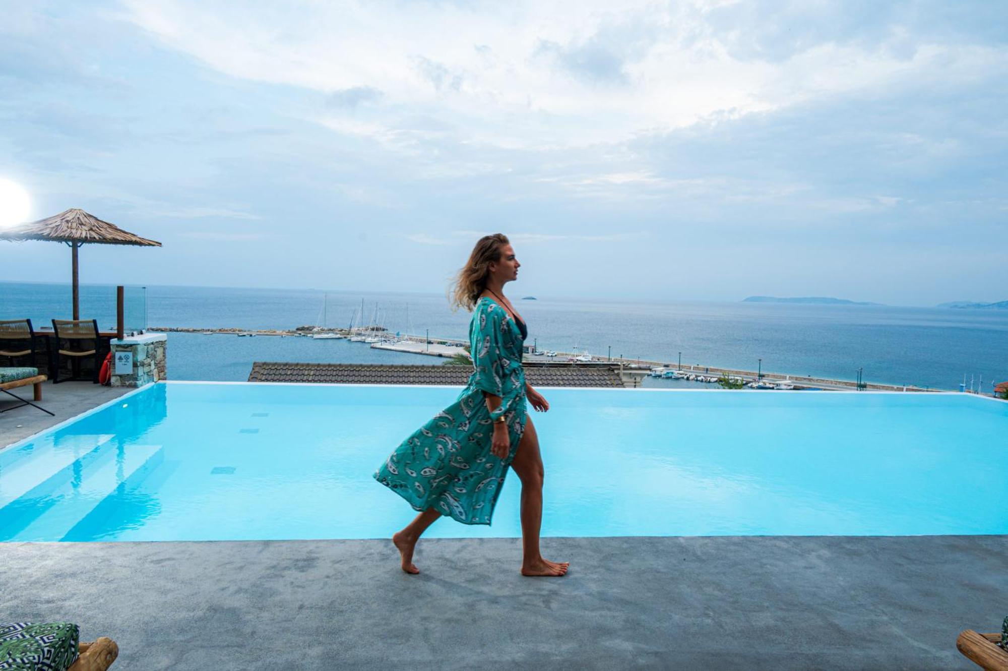 Natura Luxury Boutique Hotel Skopelos Loutraki  Esterno foto