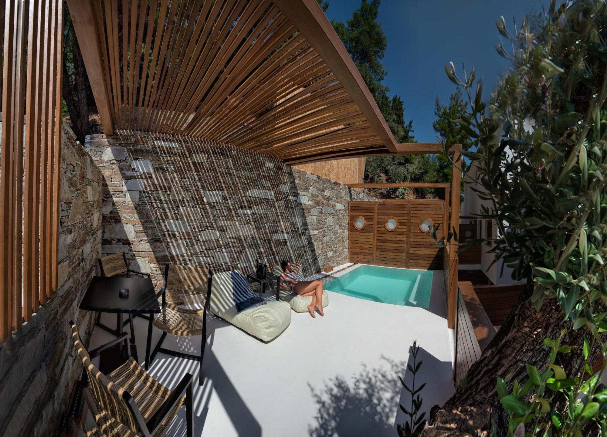Natura Luxury Boutique Hotel Skopelos Loutraki  Esterno foto