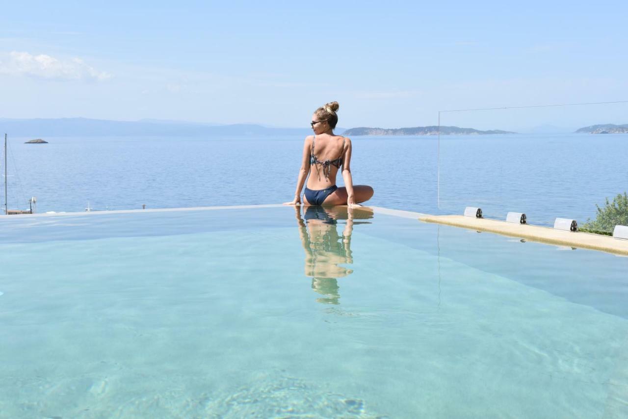 Natura Luxury Boutique Hotel Skopelos Loutraki  Esterno foto