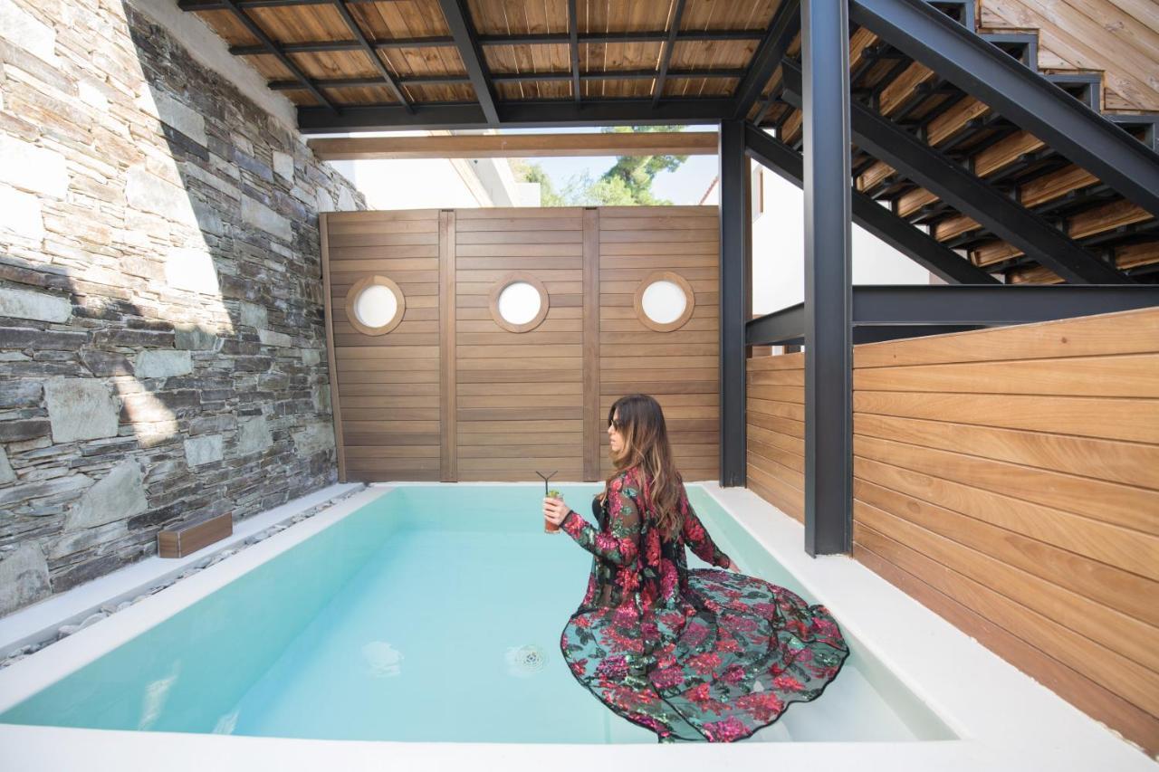 Natura Luxury Boutique Hotel Skopelos Loutraki  Esterno foto